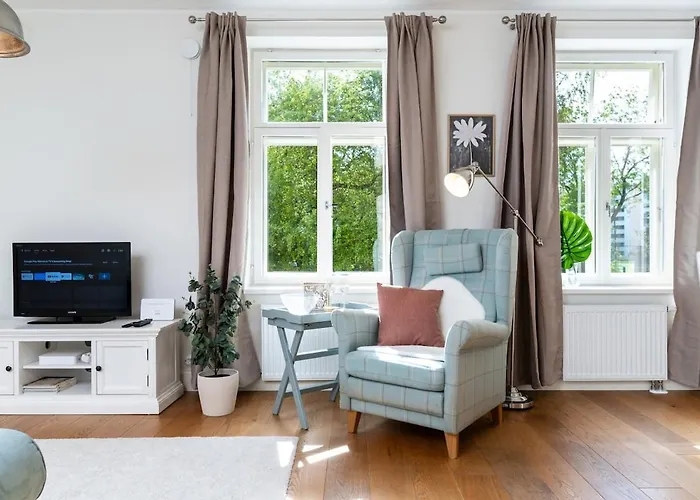 Apartment 2-story Loft, Large Terrace, Next To Old Town